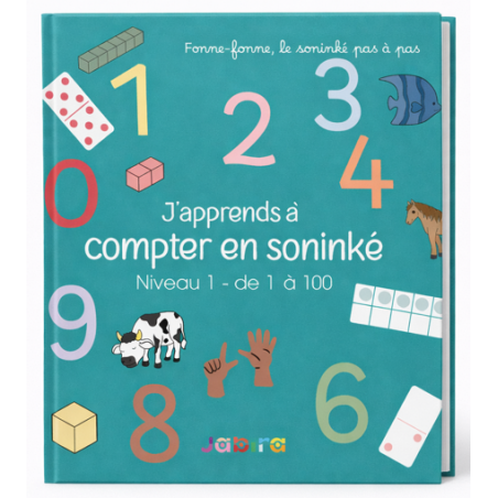 J’apprends à compter en soninké | Livre d’apprentissage dès 3 ans